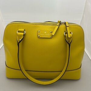 Kate Spade Yellow Handbag